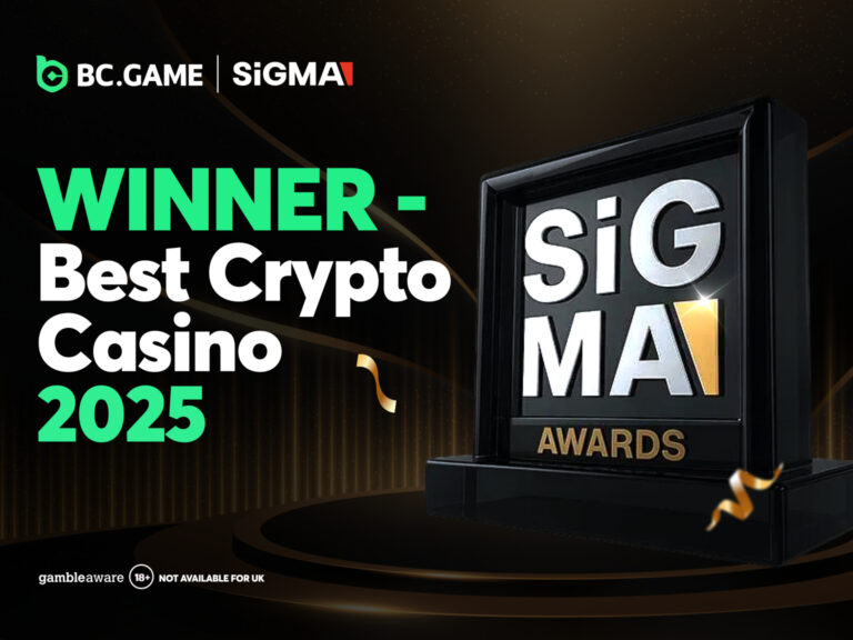 BC.GAME named Best Crypto Casino at SiGMA Central Europe Awards 2025