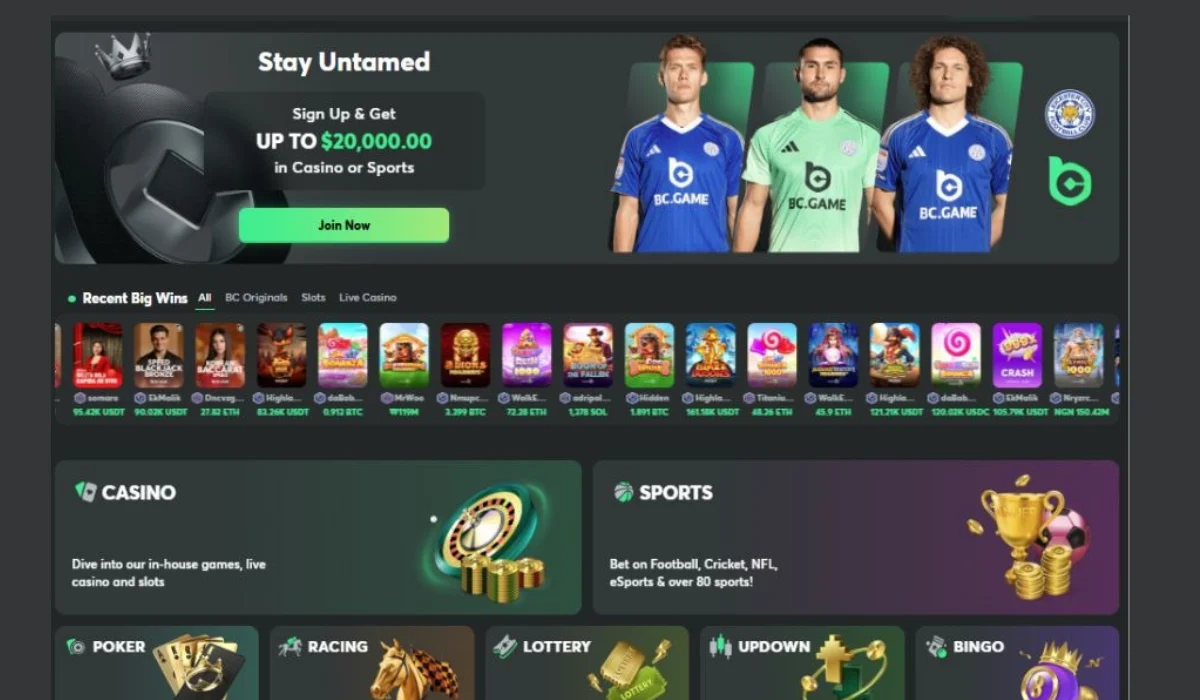 BC.GAME Brings a Crypto-First Betting Experience to the 2026 Football Season