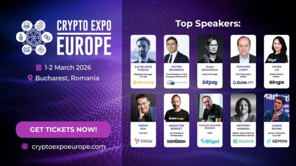 Crypto Expo Europe Announces First Speakers for Bucharest 2026 Event