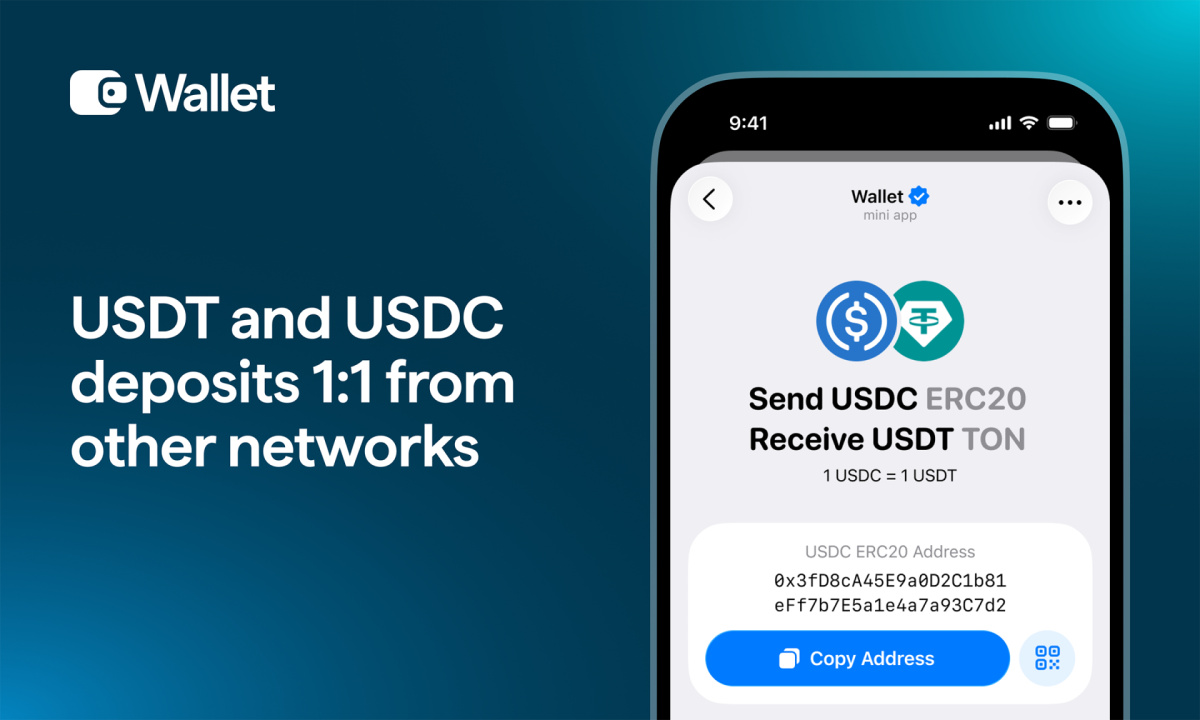 Wallet in Telegram Launches Cross Chain Deposits in Self Custodial TON Wallet