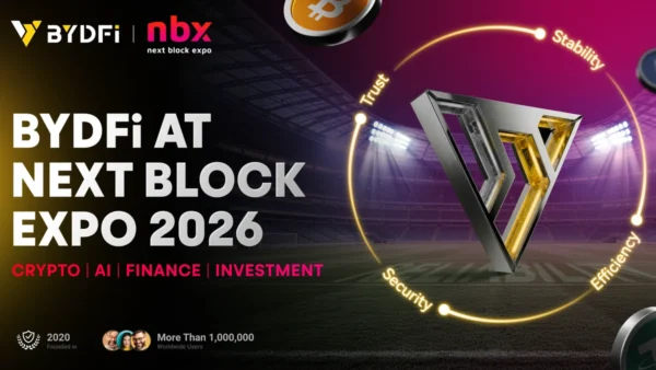 BYDFi Expands European Reach with Next Block Expo 2026 Sponsorship in Warsaw