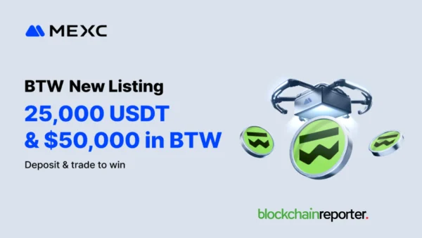 MEXC Lists Bitway (BTW) with $50,000 in BTW and 25,000 USDT Airdrop+ Rewards