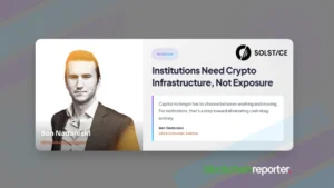 Solstice’s Ben Nadareski on Why Institutions Need Crypto Infrastructure, Not Just Crypto Exposure Ben Nadareski, CEO & Cofounder of Solstice