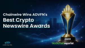 Chainwire Crowned Top Crypto Newswire at 2026 ADVFN Awards