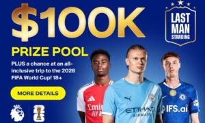 Toshi.bet Launches Free Last Man Standing Football — $5,000 Weekly, $100,000 World Cup Prize