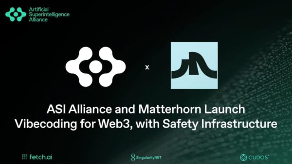 ASI Alliance and Matterhorn Launch Vibecoding for Web3, with Safety Infrastructure