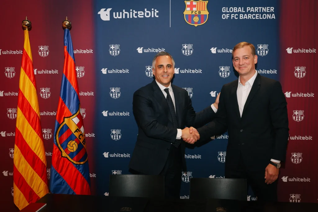 WhiteBIT and FC Barcelona Announce Five-Year Agreement to Drive Global Innovation in Sport 2 whiteBIT Barcelona2
