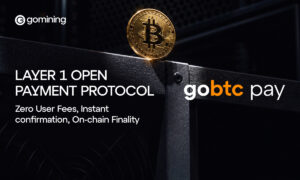 GoMining Launches GoBTC Pay to Bring Native Instant Payments to Bitcoin