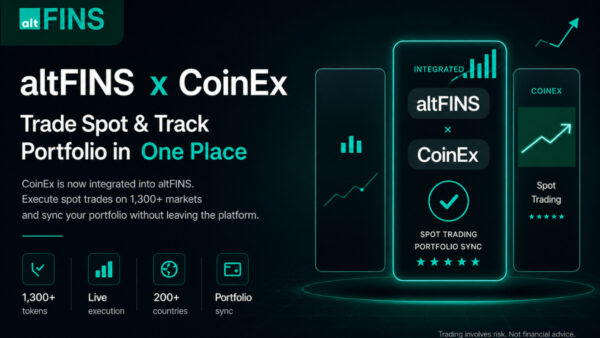 altFINS Partners with CoinEx to Connect Analytics with Trade Execution