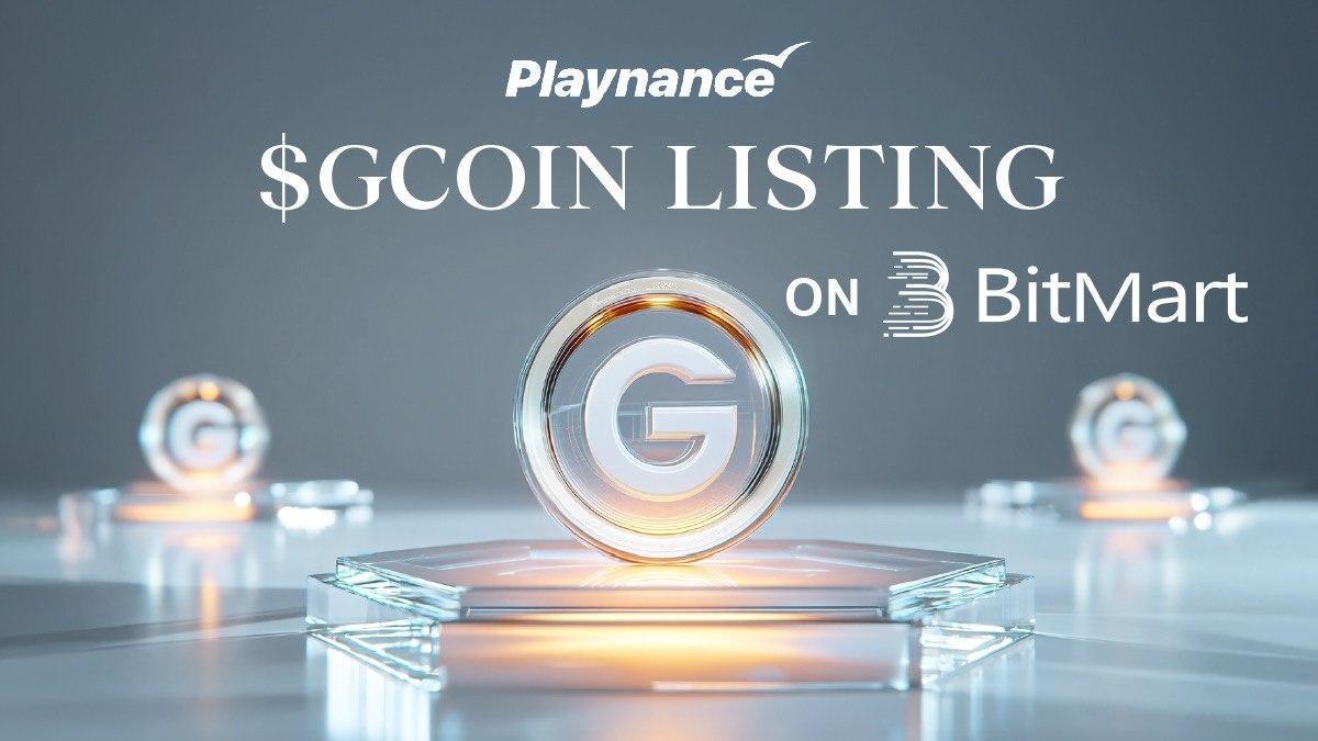 Mass Adoption Is Here: $GCOIN Lists on BitMart as Global iGaming Goes On-Chain