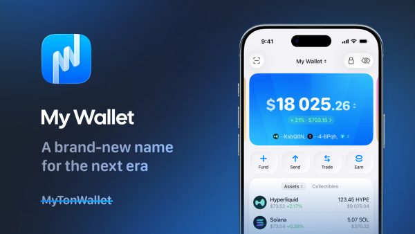 MyTonWallet Rebrands to My Wallet After Expanding to 11 Blockchains