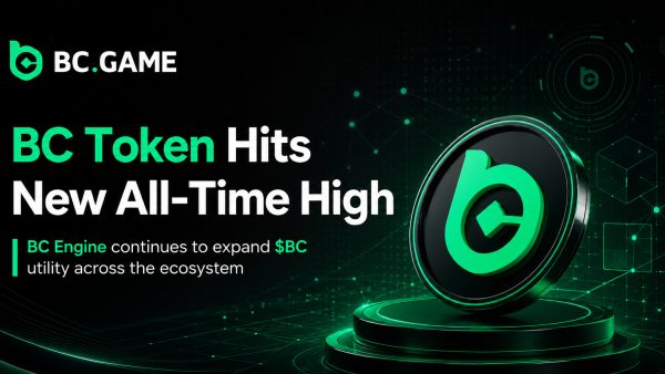 BC.GAME Shares BC Engine Ecosystem Update as BC Token Hits New Record High