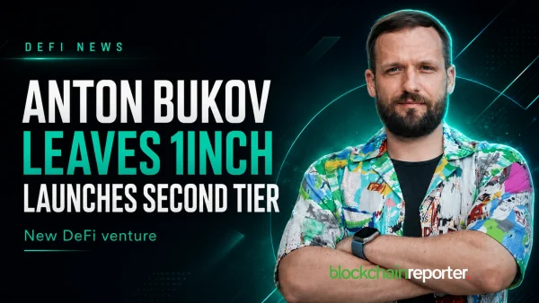 Anton Bukov Quits 1inch’s Executive Role, Launches His Own Venture Named ‘Second Tier’