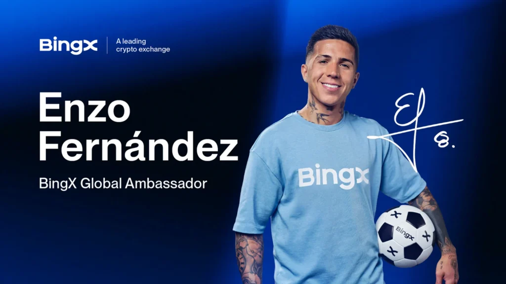 BingX Launches Global Community Initiative Following Enzo Fernández’s World Cup Goal 1 BingX 4267
