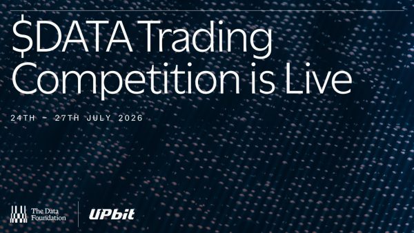DATA Network Surpasses 100 Million Registrations as $DATA Trading Competition Opens on Upbit