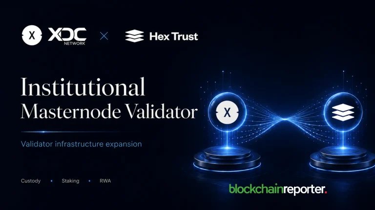 XDC Network incorpora a Hextrust como validador de nodo maestro institucional