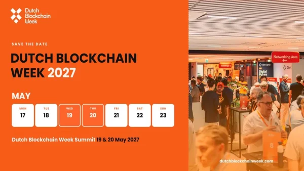 Dutch Blockchain Week announces 2027 dates and return to Johan Cruijff ArenA
