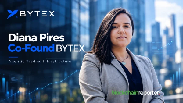 Diana Pires, exalumna de Crypto.com y OKX, cofunda BYTEX, infraestructura de trading agéntico