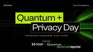 Crypto’s Post-Quantum Shift and Privacy Renaissance Take Center Stage at Quantus and NEAR’s Quantum + Privacy Day at TOKEN2049 Singapore