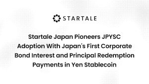 Startale Japan Launches Japan’s First Digital Corporate Bond Paid in JPYSC